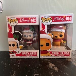 Funko Pops - Disney Christmas